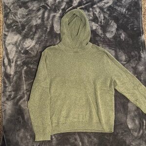 Men's Green Sweater Hoodie